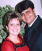 Teresa and Vipul - eHarmony